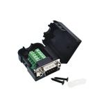 Connettore D-Sub maschio 9 poli connessione a vite