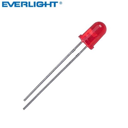 Diodi Led 50 LED 3mm Rosso Ultra Luminosi - Lampadine A LED Rotonde Trasparenti Per Circuiti, Modellismo E RC Led Colorati
