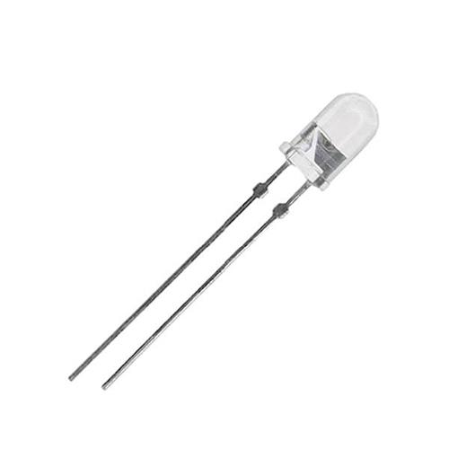 Led Ø 5 mm, luce Gialla, lente water clear, 3,0-3,2V, 15000-20000mcd