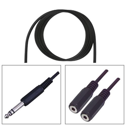 Cavo da spina stereo 6,3 a 2 prese mono 3,5 L=1,5m