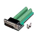 Connettore D-Sub-HD maschio 26 poli connessione a vite