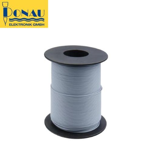 119-19, matassa filo trefolo 1x0,14 L=100m Grigio