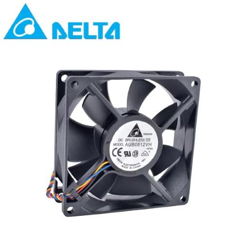 AUB, ventilatore 12Vdc 80x80x25 1,08W