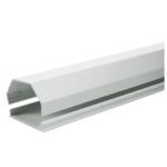 Protezione rigida per cavi in alluminio L=110 cm Bianco