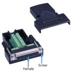 Connettore D-Sub femmina 25 poli connessione a vite