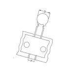 Condensatore D. 68pF 50V P=5 5% SL