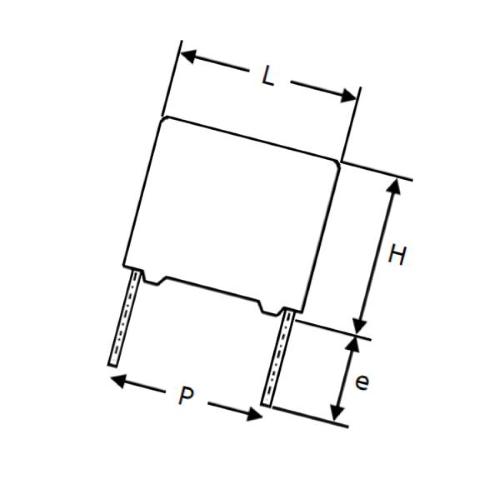 Condensatore MKT 8,2nF 400V P=5 5% 370