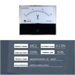 44C2, Voltmetro analogico DC da pannello 15V f.s.