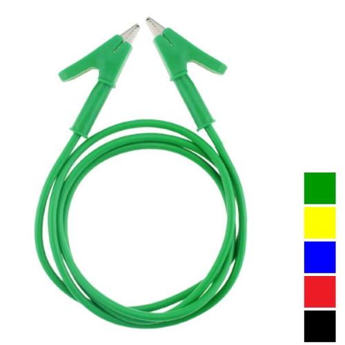 Cavo coccodrillo/coccodrillo L=1m Rosso