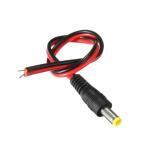 Cavo 24AWG con connettore 5,5x2,1x9,5 L=0,25m