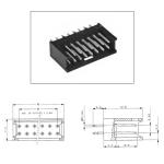 280385-1, connettore maschio 8x2 P=2,54