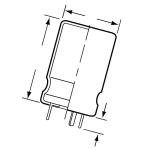 Condensatore El. 470uF 450V S-In 35x50/10 105° KMH