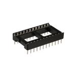 Zoccolo DIL 24 pin P=2,54 L=15,24/600mil