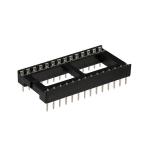 Zoccolo DIL 28 pin P=2,54 L=15,24/600mil
