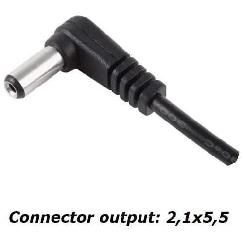 SMI18, ac/dc, 100~240Vac/9Vdc 2,2A (+) 2,1x5,5