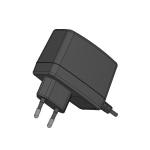 GS15, ac/dc, input 100~240Vac, output 12Vdc 1,25A (2,1x5,5 center+)