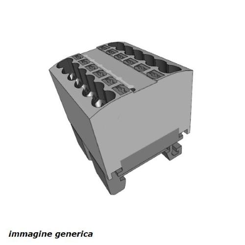 3274166, morsetto 7 poli PTFIX 6/6X2,5 Grigio, NS15