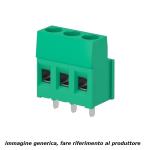 MSM03001, morsettiera 3 poli P=5 H=15,2 modulare