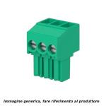 CTF04008, conn. femmina 4 poli P=3,50 affiancabile