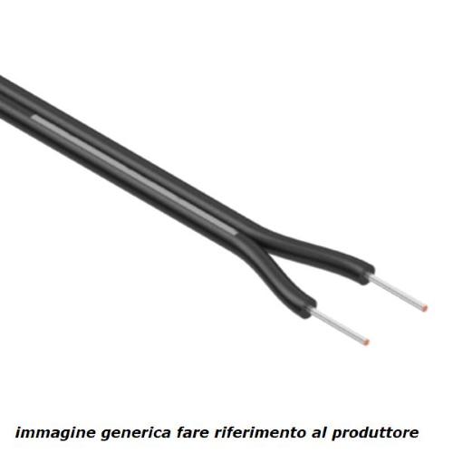 30-00405, cavo piattina 2x0,22 (2x24 AWG), 300V, Bianca