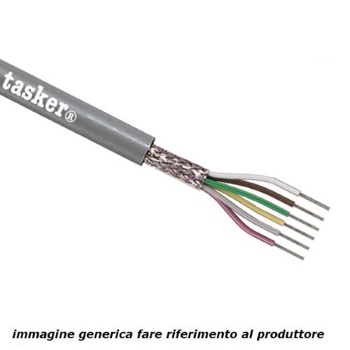 C2015, cavo schermato 2x0,15, 49V, Grigio