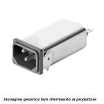 03GE, filtro con IEC 320-C14 3A, terminali faston 6,3