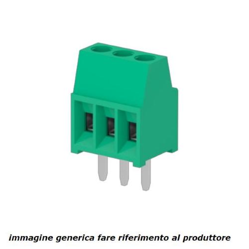 MSD08004, morsettiera 8 poli P=2,54 H=10 affiancabile