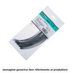 HSTTYK2, kit guaine ter. 2:1 8 pezzi, Ø 9,7mm - 25,4mm, Nere L=0,15m