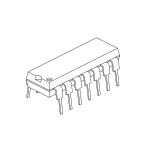 Integrato MM74HC4066N