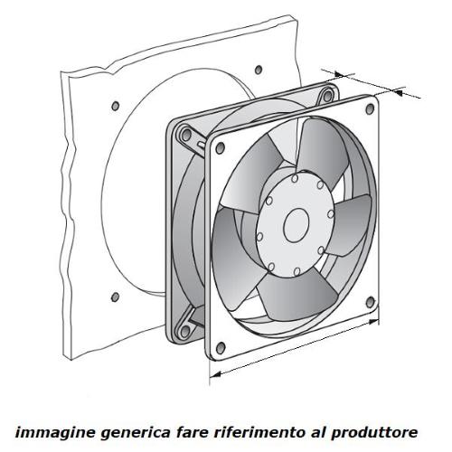 4715KL, ventilatore 12Vdc 119x119x38,4 1,30A