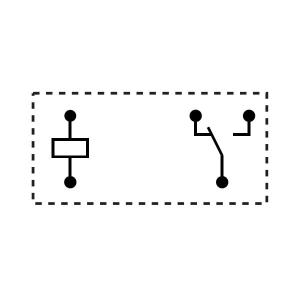 FTR-K1, rele 5Vdc 1 scambio, SPDT, 12A