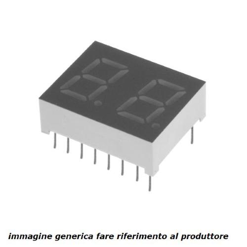 LDDC403NI, display catodo comune 2 cifre 0.40" Giallo