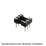 110, zoccolo DIL 6 pin P=2,54 L=7,62/300mil