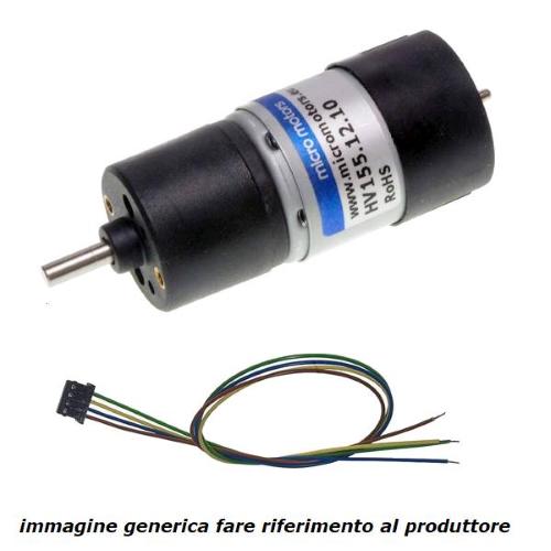 HV155, motoriduttore 24Vdc 155/115 rpm con encoder