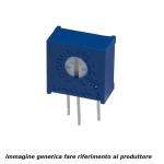 3386X, trimmer monogiro 10 Ohm regolazione orizzontale