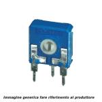 Trimmer monogiro 2,2 KOhm 14x14 reg. orizzontale