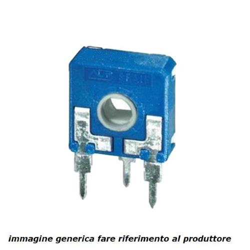 Trimmer monogiro 2,2 MOhm 14x14 reg. orizzontale