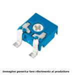 Trimmer monogiro 100 Ohm 6x6 reg. verticale