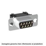 L117, connettore D-Sub femmina 25 poli per flat-cable