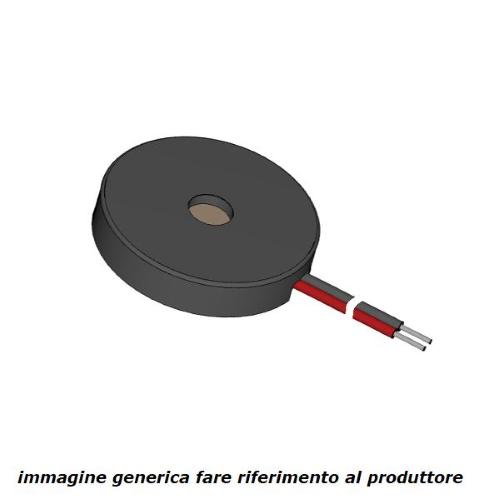 TP274209-1, transducer piezo Ø 27,6 mm, 4,2 KHz, wire lead