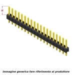 PH1S25, strip maschio 40x1 P=2,54 H=6