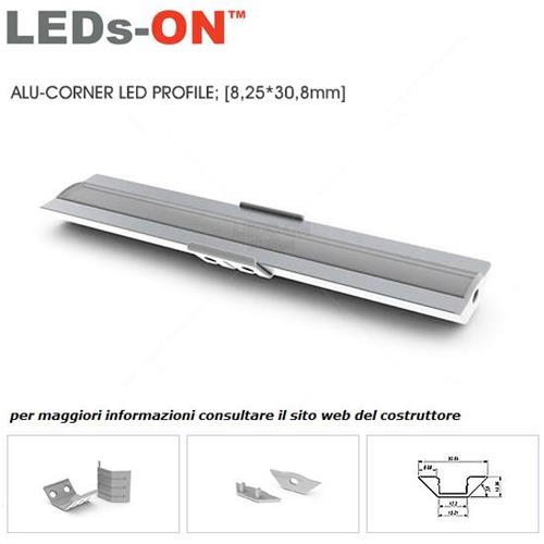 Supporto per profilo ALU Corner 