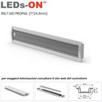 Profilo RSL7 anodizzato Silver L=1m 