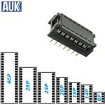 IP, connettore a perforazione DIL 14 poli P=2,54 L=7,62