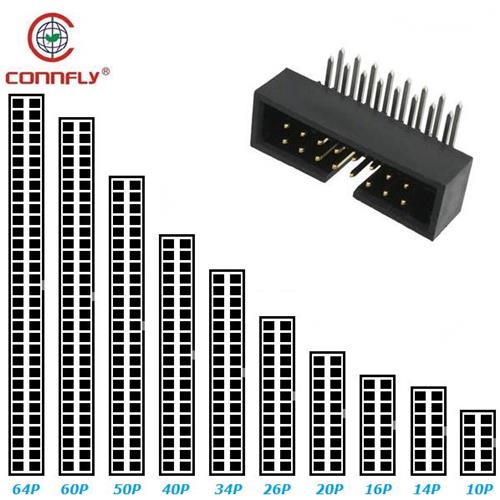 DS1013, connettore maschio 26 poli P=2,54 90°
