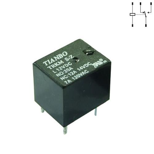 Rele 12Vdc 1 scambio TRKM