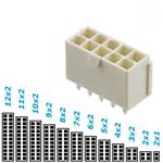 CP013, connettore maschio 18 poli P=4,20