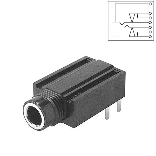 HTJ, presa jack 6,3 stereo per c.s.