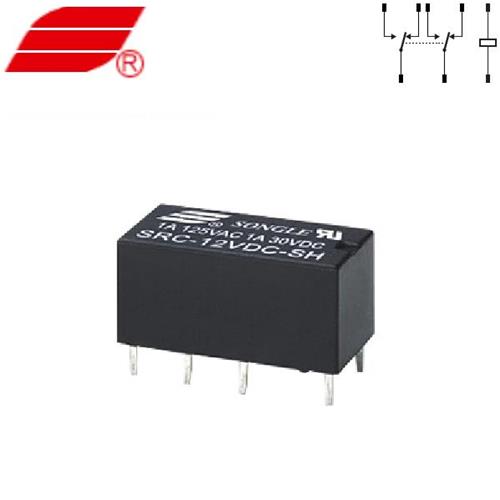 SRC05VDCSH, rele 5Vdc 2 scambi 1A