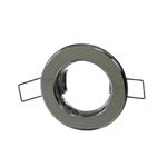 Portafaretto da pannello con presa MR16, Argento